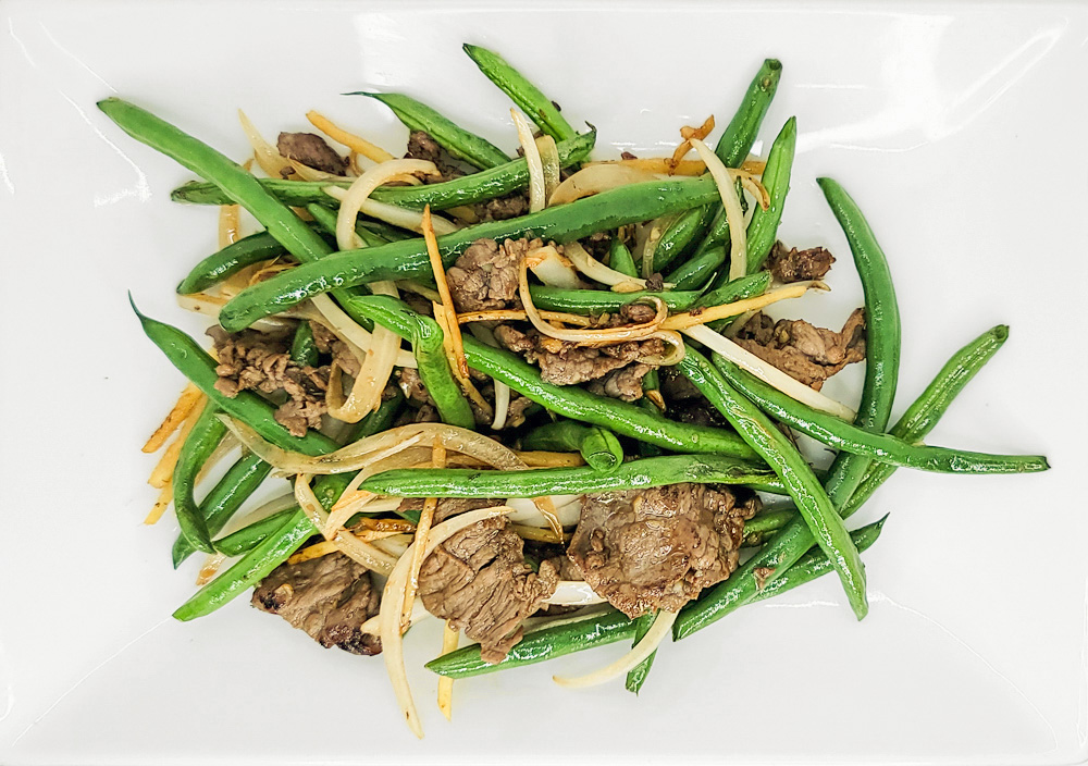 Stir Fried Beef with Green Beans
